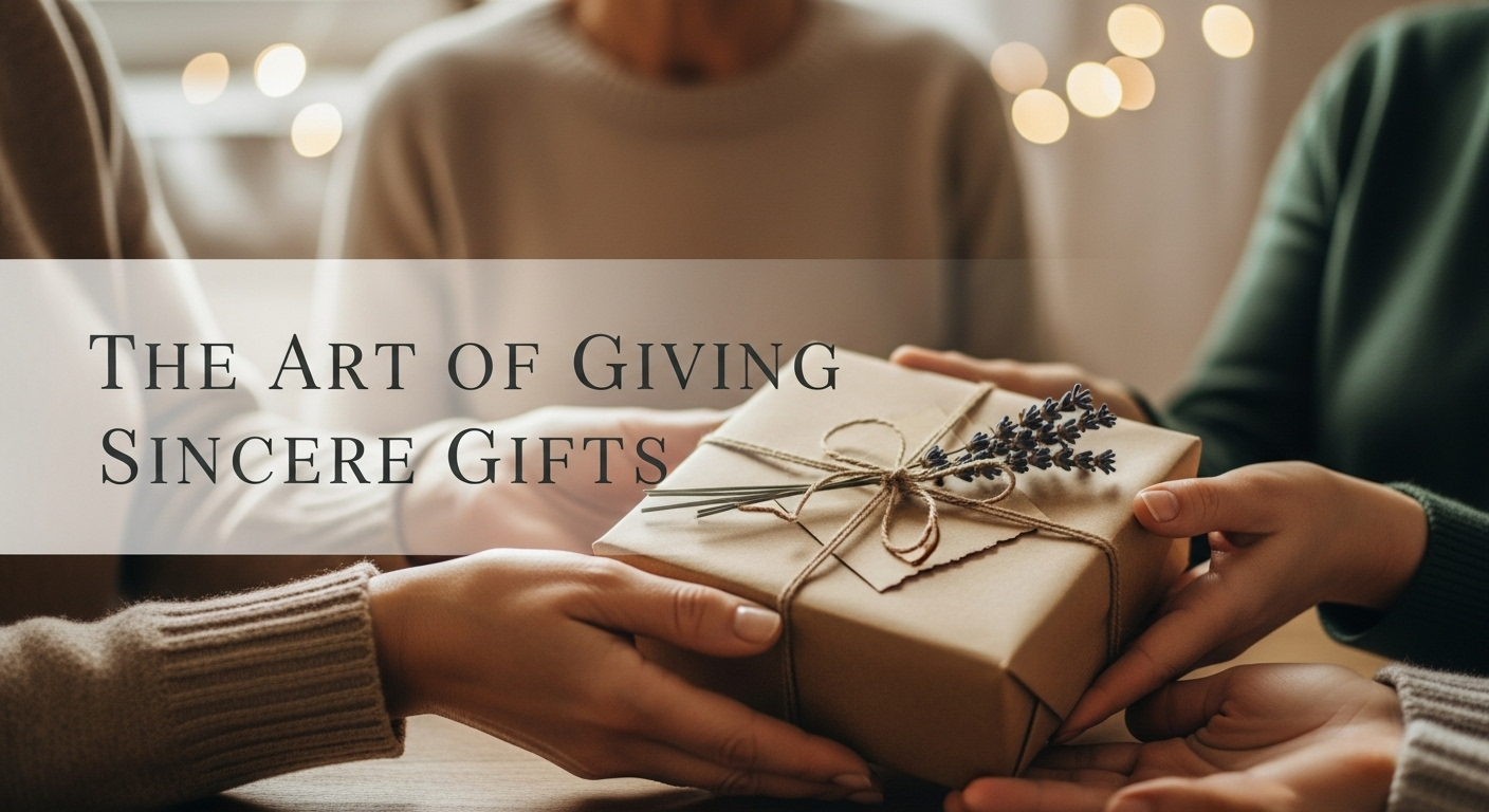 Say Goodbye to Difficult Choices and Give Gifts From the Heart